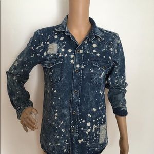 Acid Denim Women’s Shirt